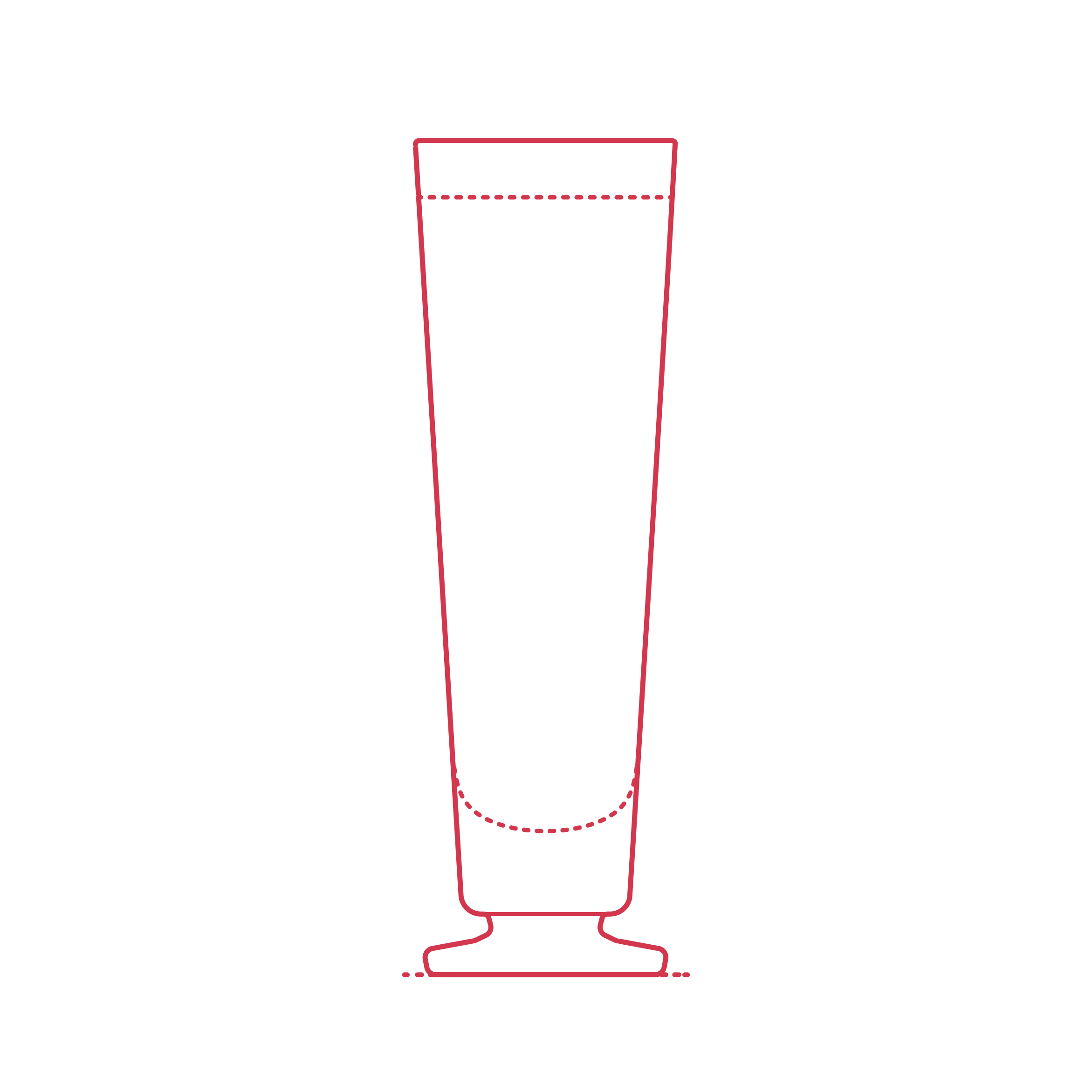 Objects Cocktail Glasses Sling Glass Svg Line Art Free Vectors
